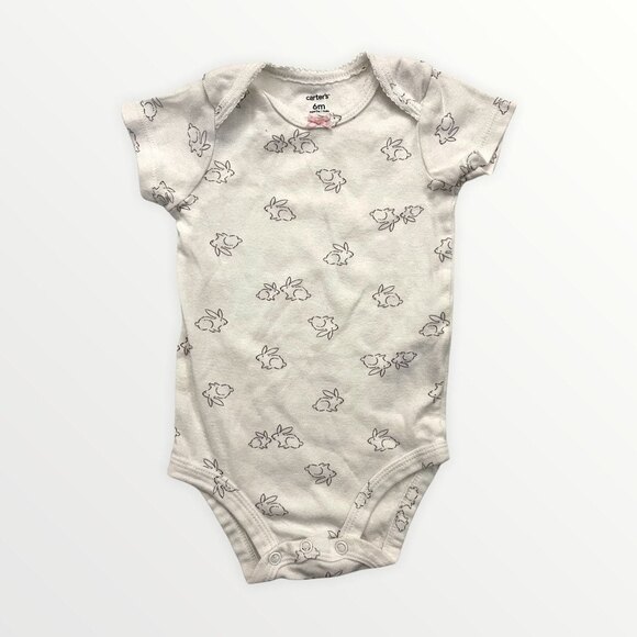 Baby Girls 3-6 Month Onsies Bodysuits Lot of 5 - Picture 6 of 9